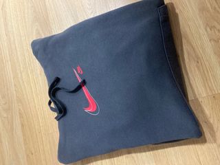 Sudadera Nike Talla M Negra y Roja