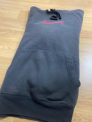 Sudadera Nike Talla M Negra y Roja
