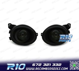 FAROS ANTINIEBLA BMW E46 98-06 E39 95-03 NEGRO LUPA