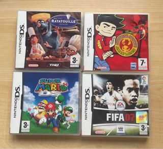 Pack 4 Juegos Nintendo DS