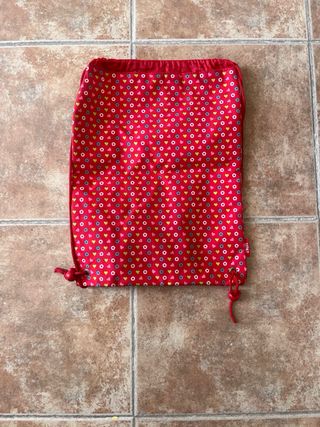 Zaini con stampa floreale multicolore