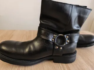 Botas de moto estilo custom