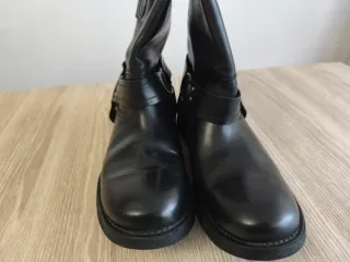 Botas de moto estilo custom