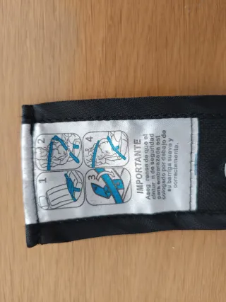 Cinturón Embarazada Coche Negro