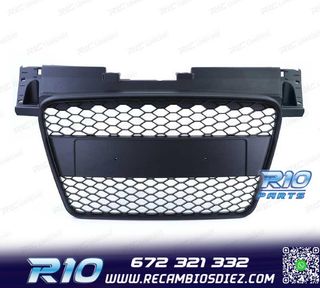 PARRILLA AUDI TT 06-12 LOOK RS NEGRO