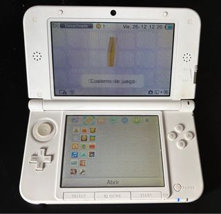 Nintendo 3DS XL Blanca + Juego Super Mario Bross