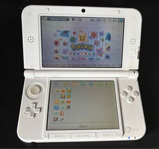 Nintendo 3DS XL Blanca + Juego Super Mario Bross