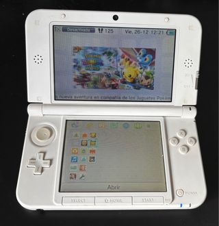 Nintendo 3DS XL Blanca + Juego Super Mario Bross
