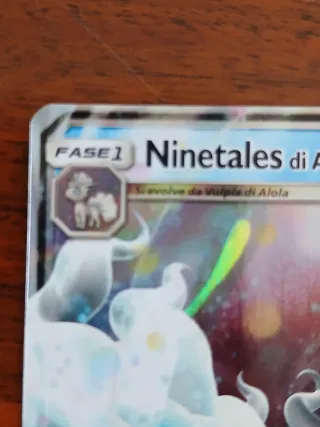 Ninetales di Alola GX Reverse Holo