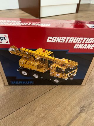 Camión Grúa Construcción Merkur