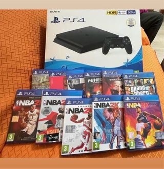 Sony PS4 (PlayStation 4) + 6 Giochi