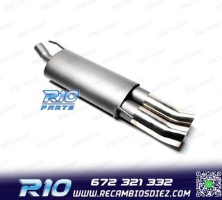 SILENCIOSO ESCAPE PARA VOLKSWAGEN VW GOLF III,GOLF III CABRI