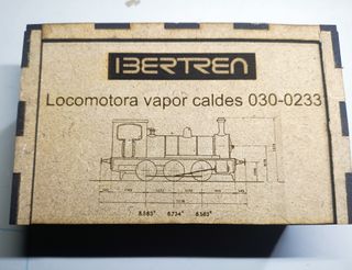 Caja para H0 Ibertren Caldes 030 RENFE
