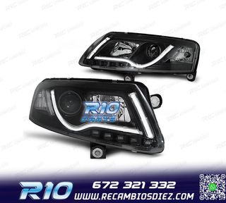 FAROS AUDI A6 4F 04-08 TUBE LIGHT FONDO NEGRO