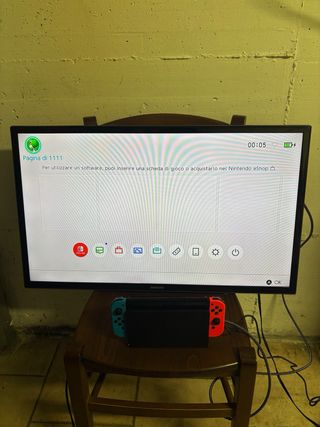 Console Nintendo Switch OLED completa con scatola