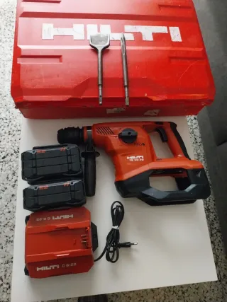Taladro Hilti TE 30-22 + 2 Baterías y Cargador
