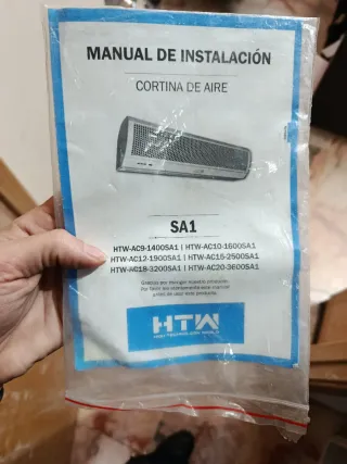 Cortina de aire HTW seminueva
