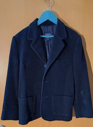 Casaco Inverno Zara Kids Azul Escuro