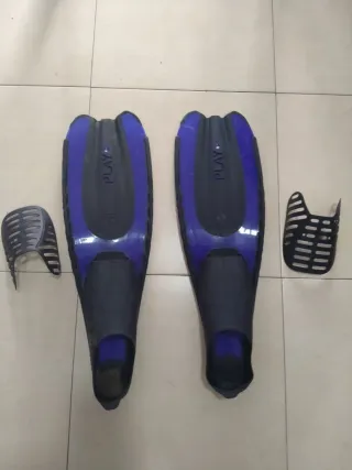 Aletas buceo talla 42-43 Saivas