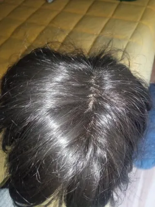 Peluca Oncológica Negra