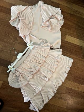 Completo Kocca gonna e maglietta rosa