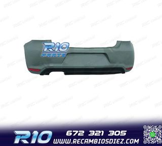PARAGOLPES TRASERO VOLKSWAGEN VW POLO 09-14 LOOK GTI