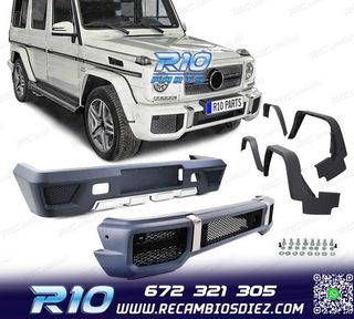 KIT CARROCERIA MERCEDES G W463 LOOK AMG G65 PARAGOLPES FRONT