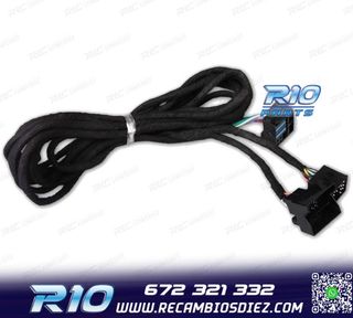 CABLE DE 6 METROS ISO COCHES BMW CON CONEXIÓN EN EL MALETER