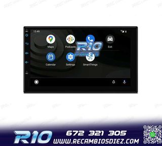 RADIO GPS ANDROID 14 2DIN 7" MULTIMEDIA GPS HD 3 USB SD