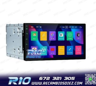 RADIO GPS ANDROID 14 2DIN 7" MULTIMEDIA GPS HD 3 USB SD