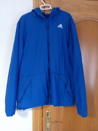 Parka deportiva Adidas azul