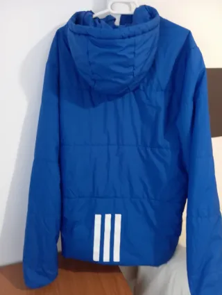 Parka deportiva Adidas azul