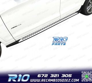 ESTRIBERAS ESTRIBOS BMW X4 F26 14- ACERO INOX