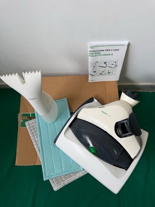 Lavapavimenti Vorwerk Folletto + panno e dosatore