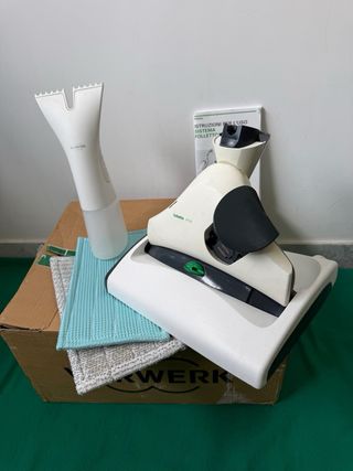 Lavapavimenti Vorwerk Folletto + panno e dosatore