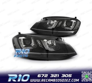 FAROS PARA VOLKSWAGEN VW GOLF 7 12-17 LOOK GTI LUZ DIURNA FO