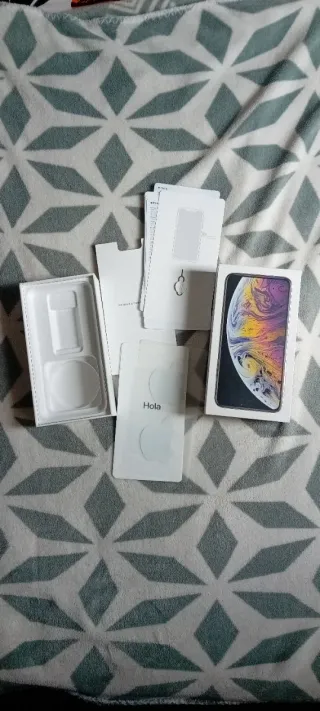Scatola iPhone XS Max Argento 256GB