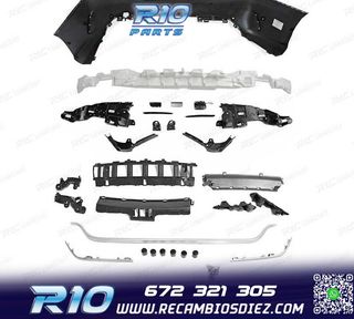 PARAGOLPES TRASERO MERCEDES CLASE C W205 14-18 LOOK AMG C63