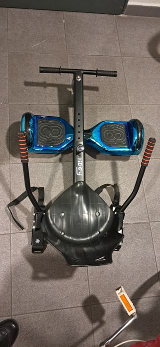 Hoverboard Azul con Asiento Kart