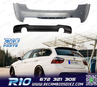 PARAGOLPES TRASERO BMW E91 TOURING 05-08 LOOK M 335I PDC
