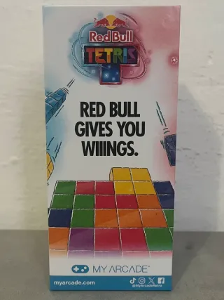 Red Bull Tetris Can Game Limited Edition Sigillato