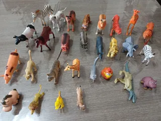 Set 28 animali giocattolo