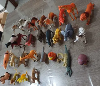 Set 28 animali giocattolo