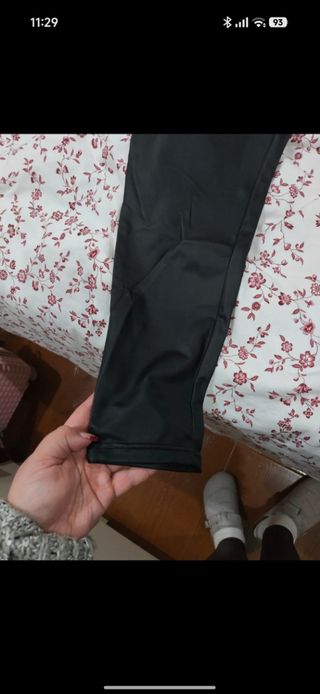 Leggings polipiel negros