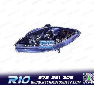 FAROS PARA SEAT TOLEDO LEON ALTEA 04-09 LUZ DIURNA REAL LED