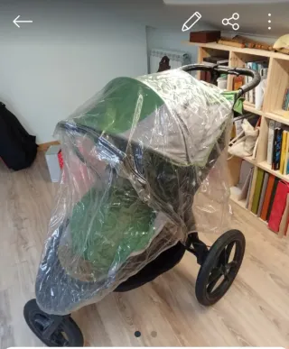 Funda lluvia Baby Jogger Summit X3