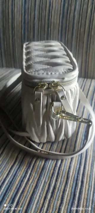 Bolso bandolera gris nuevo