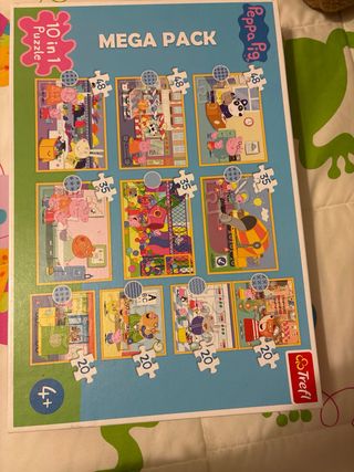 Puzzles Peppa Pig: Maxi y Mega Pack