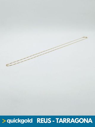 035-02-00745 CADENA ORO 18K FIGARO  45.8CM