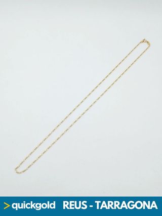 035-02-00745 CADENA ORO 18K FIGARO  45.8CM